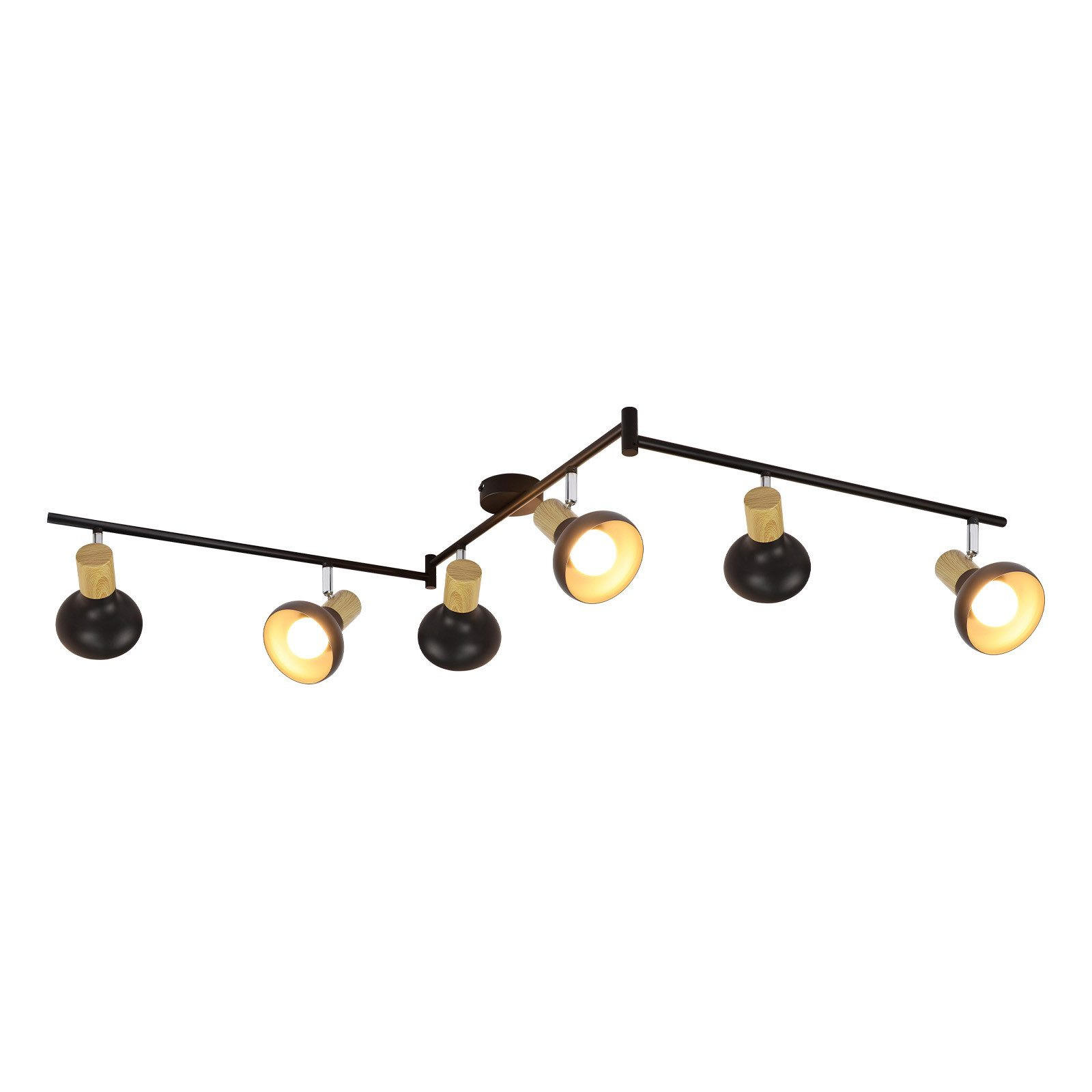 STRAHLER Ferguson 17.5/11/150 cm - Schwarz, Metall (17.5/11/150cm) - Nettlife