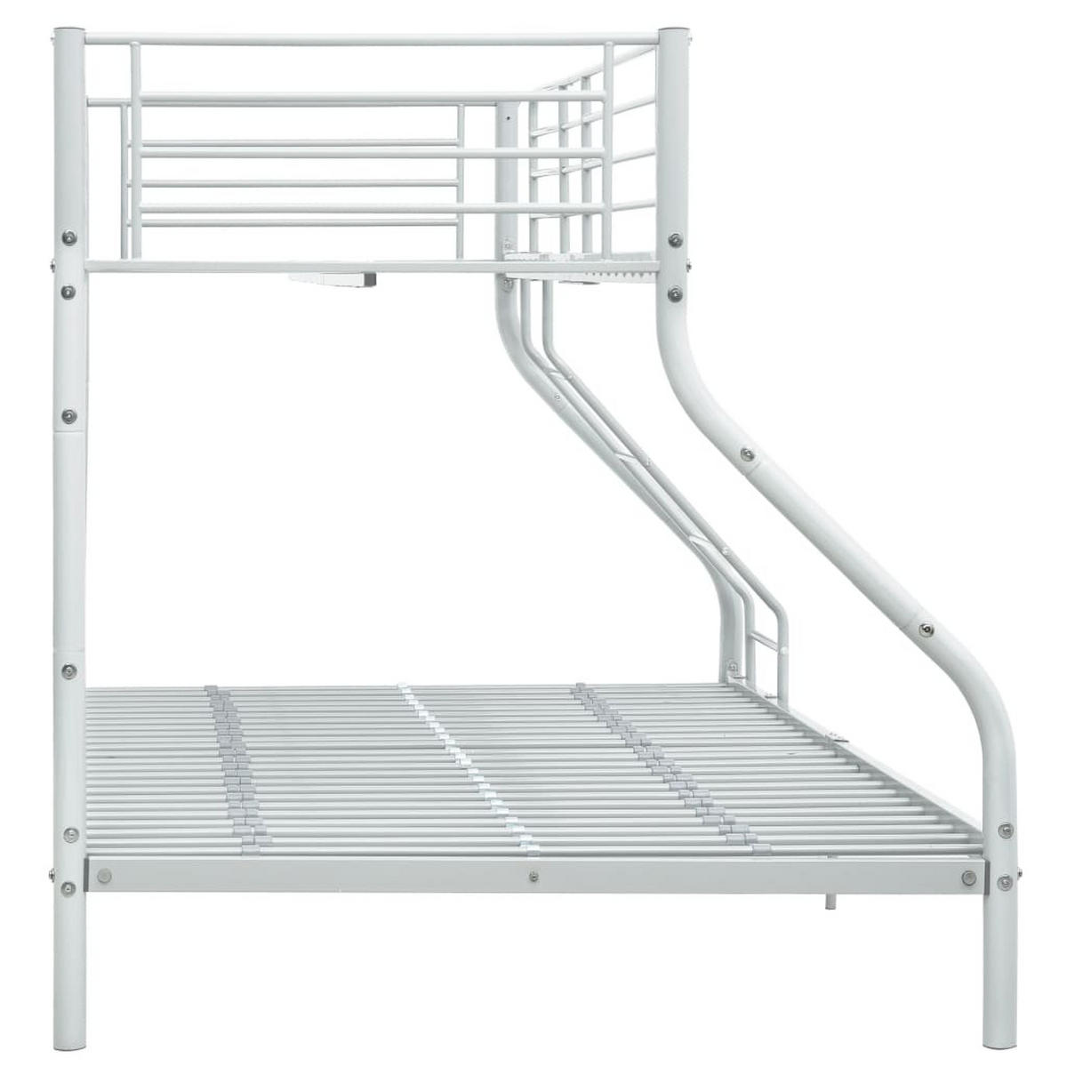 METALLBETT Humphries 200.5/210 cm - Weiß, Metall (190/200cm) - Nettlife