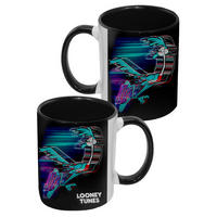 KAFFEEBECHER Looney Tunes Road Runner Schwarz 320 ml - Multicolor, Keramik (0.32L) - Looney Tunes