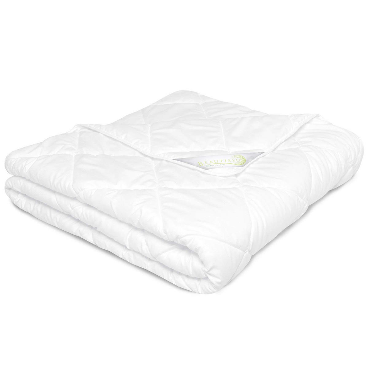 BETTDECKE BeauNuit SD 155/220 cm Leicht - Weiß, Textil (155/220cm) - Beautissu 