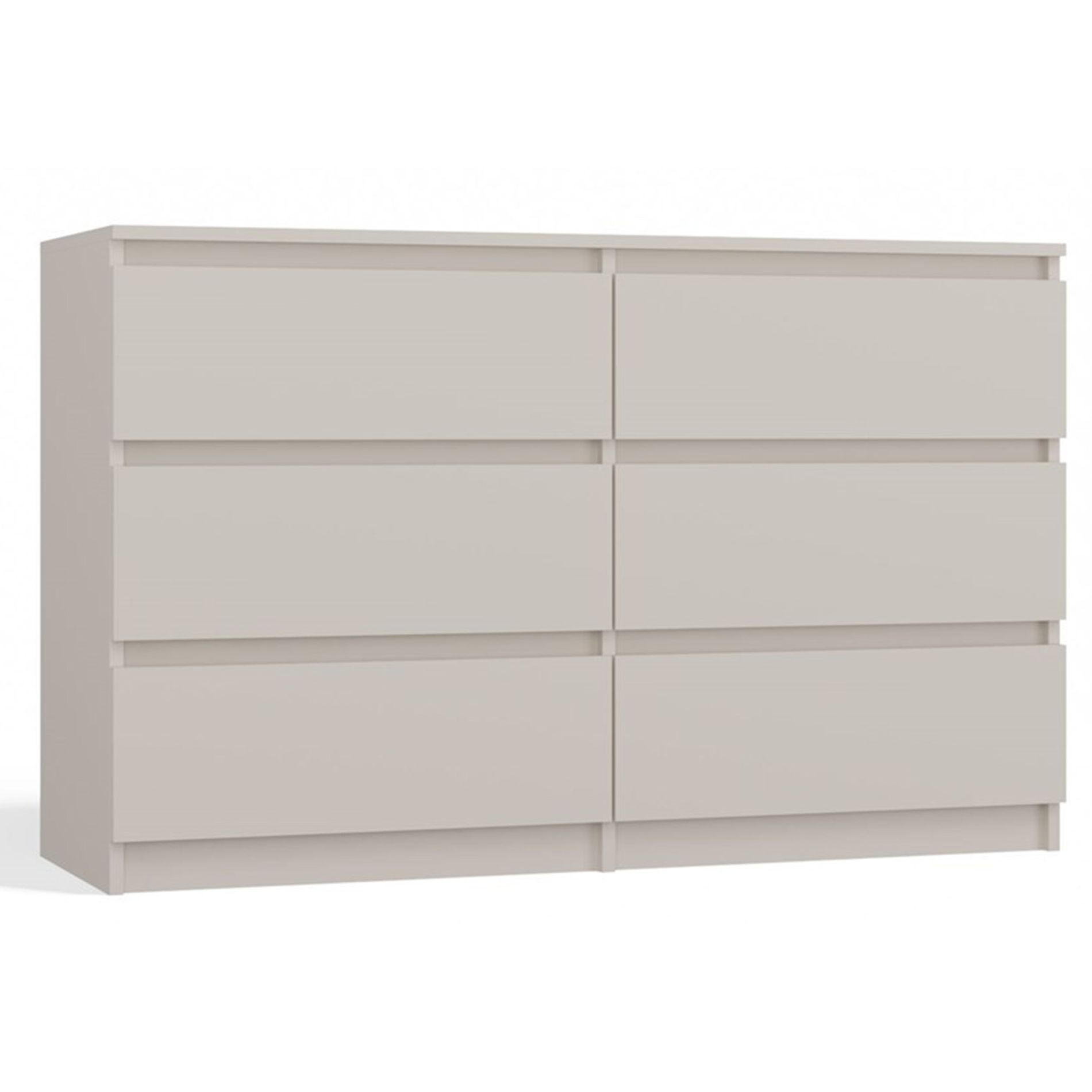 KOMMODE Malwa greige, 75 x 120 x 30 cm - Kaschmir, Holzwerkstoff (120/75/30cm) - Selsey
