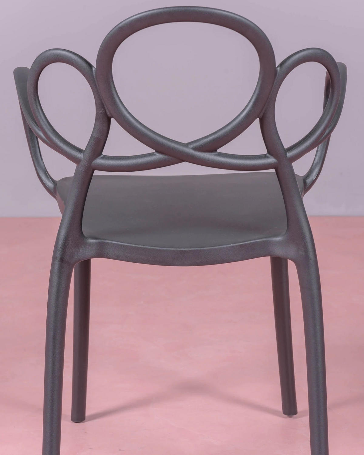 STÜHL-SET 4 Stück Kunststoff Schwarz - Schwarz, Kunststoff (56/84/45cm) - Nest Dream