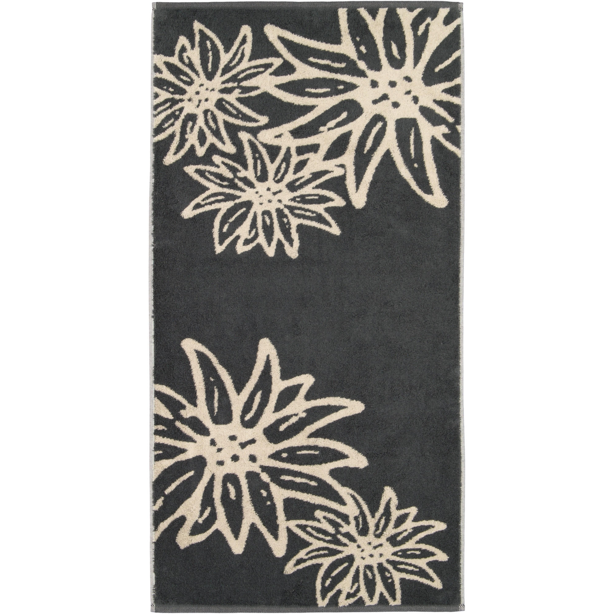 GÄSTETUCH ALPENCHIC EDITION EDELWEISS 6230 GRANIT - 73 - Grau, Textil (30/50cm) - Cawoe