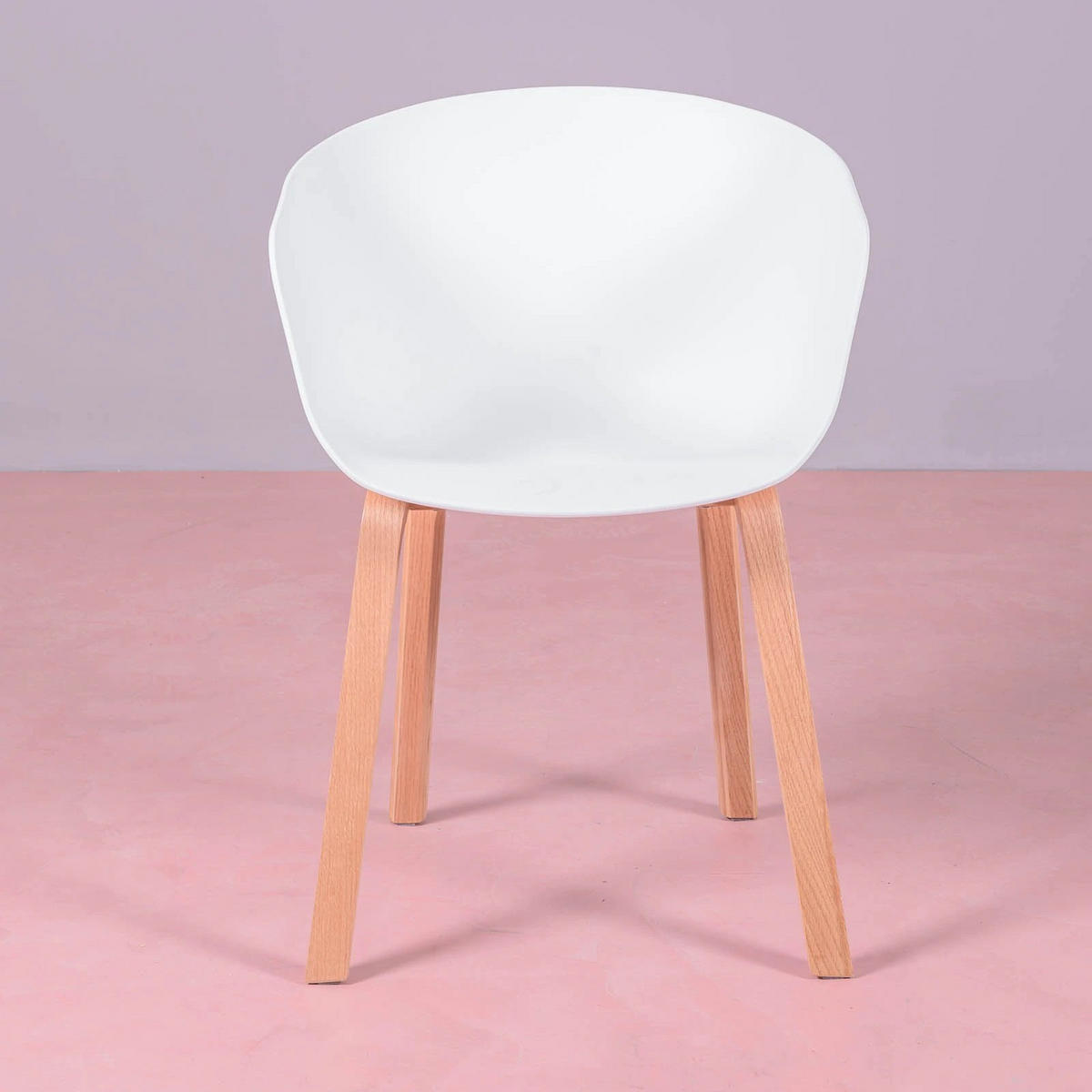 STUHL Kunststoff Weiß - Weiß, Kunststoff (57/78/50cm) - Nest Dream