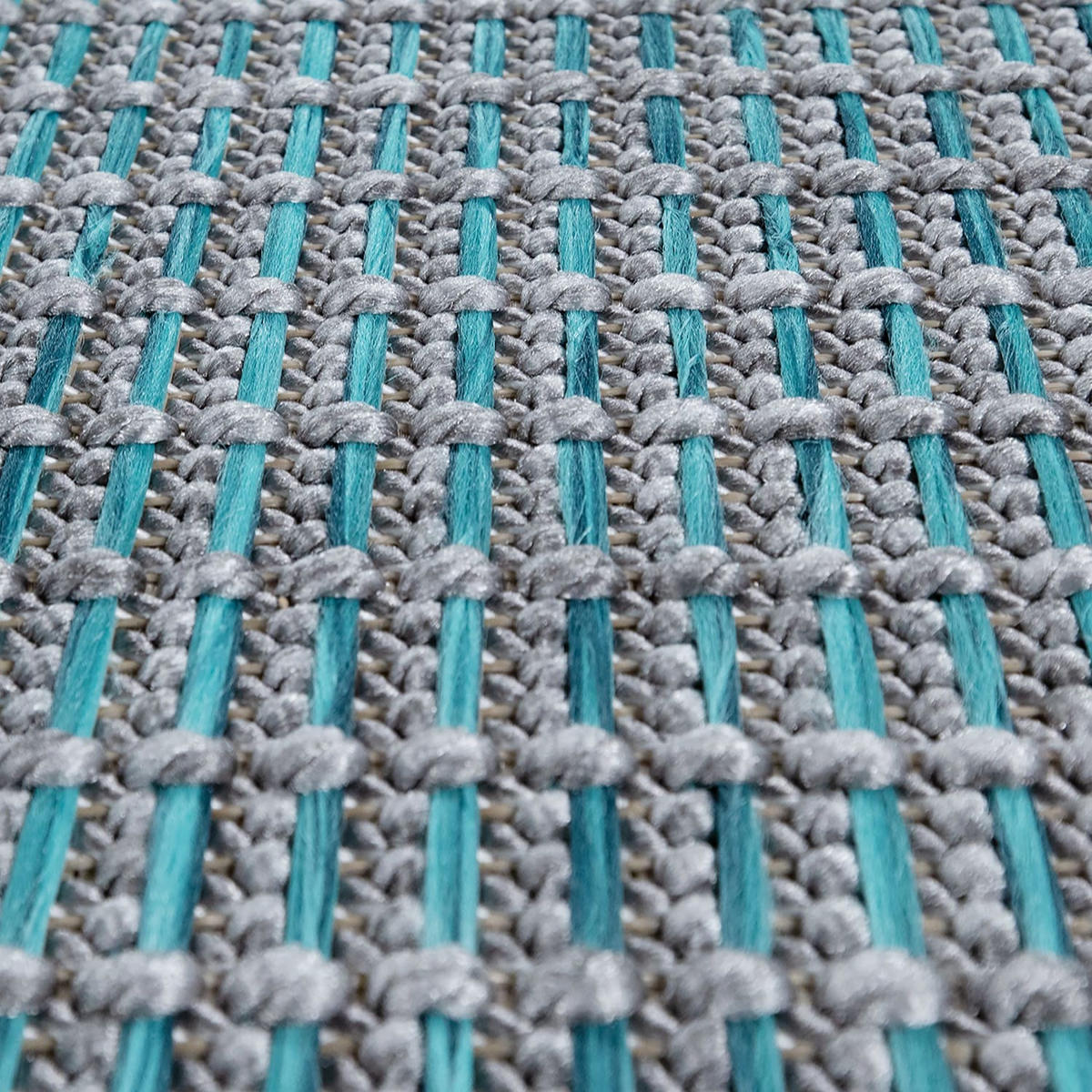 OUTDOORTEPPICH 80/150 cm Quebec 135 - Türkis, Kunststoff (80/150cm) - Paco Home