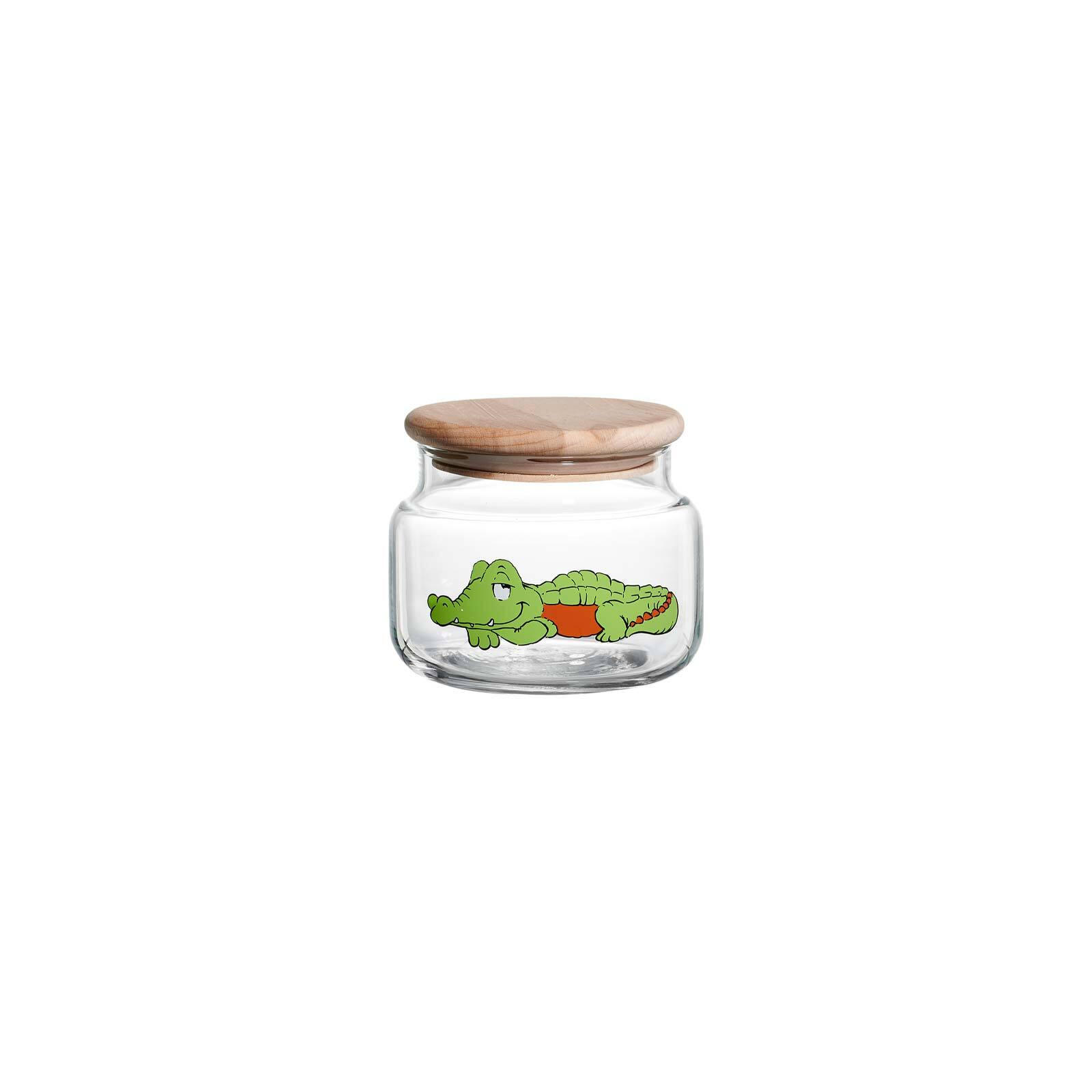 VORRATSGLAS Happy Zoo bunt 8 x 9 cm - Multicolor, Glas (9/1/8cm) - Ritzenhoff Breker