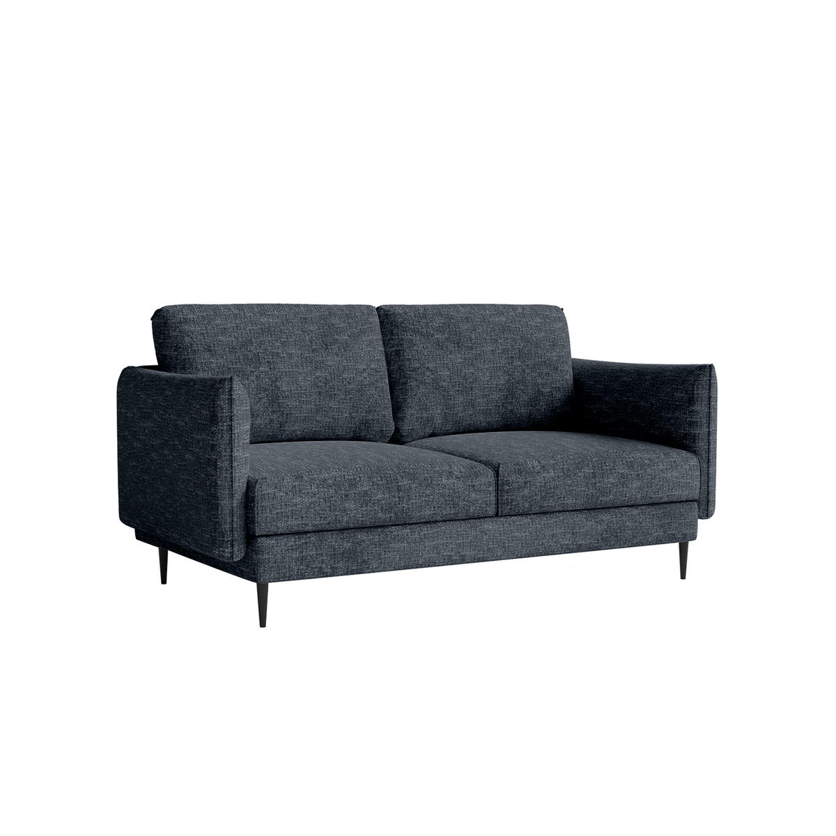 SOFA Koge Ohne Schlaffunktion, Graphit - Dunkelgrau, Textil (196/95/86cm) - Fedve