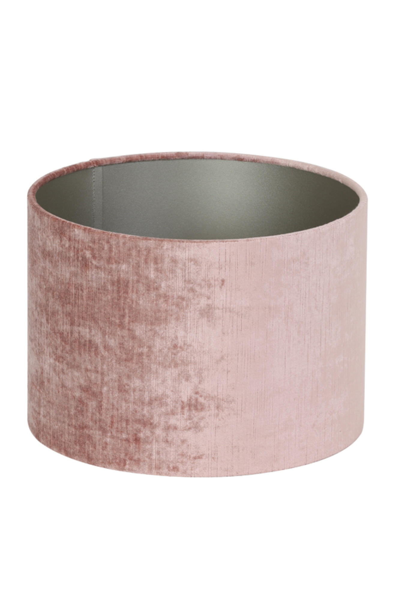 LAMPENSCHIRM Gemstone Rosa Ø40/30 cm - Pink, Textil (40/40/30cm) - Light & Living