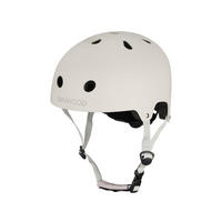 HELM für Kinder aus ABS-Recyclingmaterial, ab 3 Jahren, Elfenbein - Beige, Kunststoff (21/24cm) - Banwood