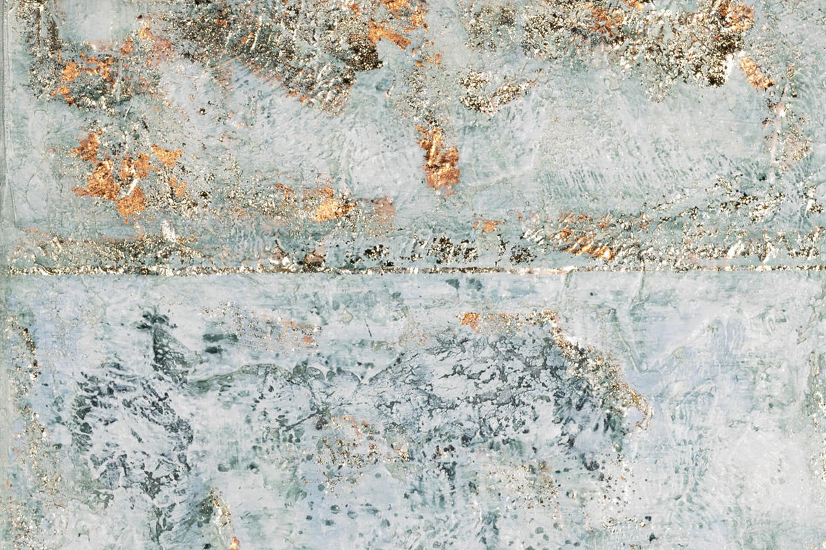 ACRYLBILD HANDGEMALT 80/120 cm - Grau, Holz/Textil (3.04/120cm) - KUNSTLOFT