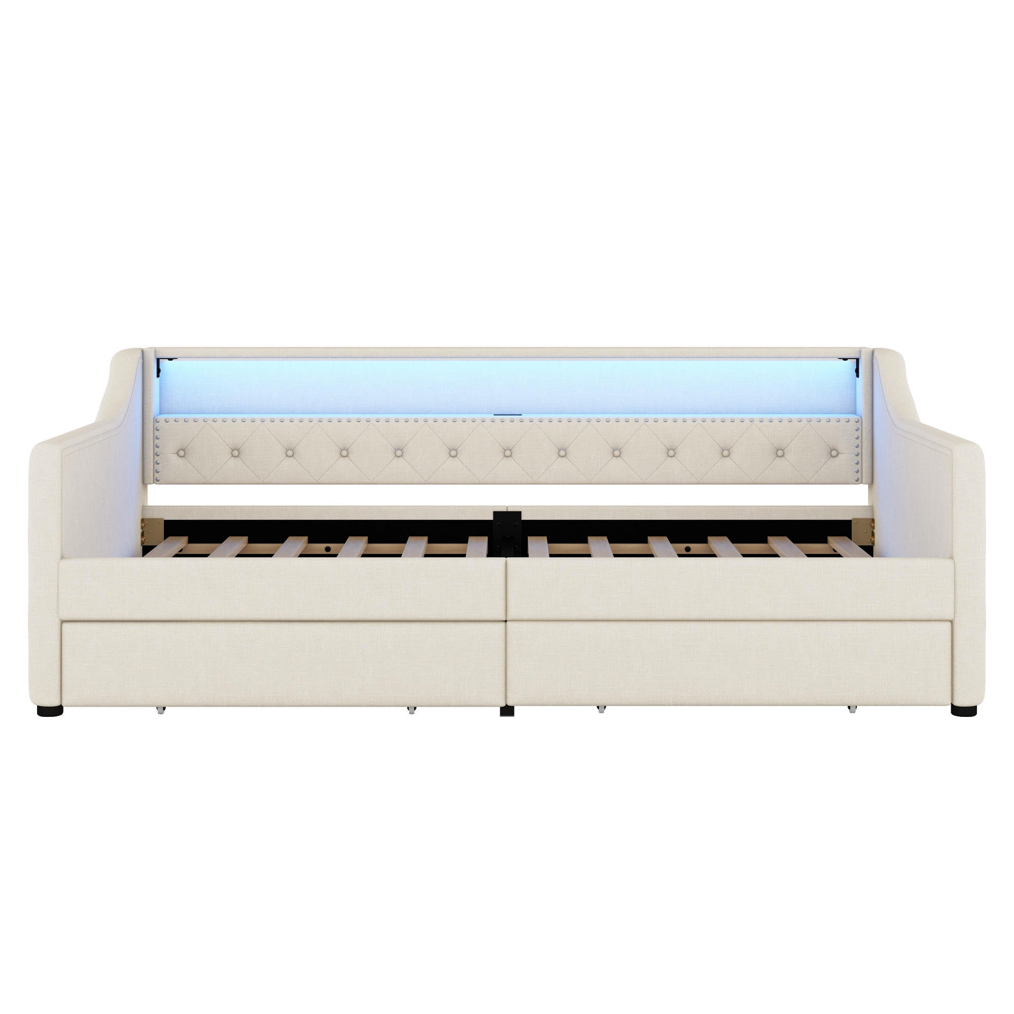 XXXLutz Tagesbett Beige