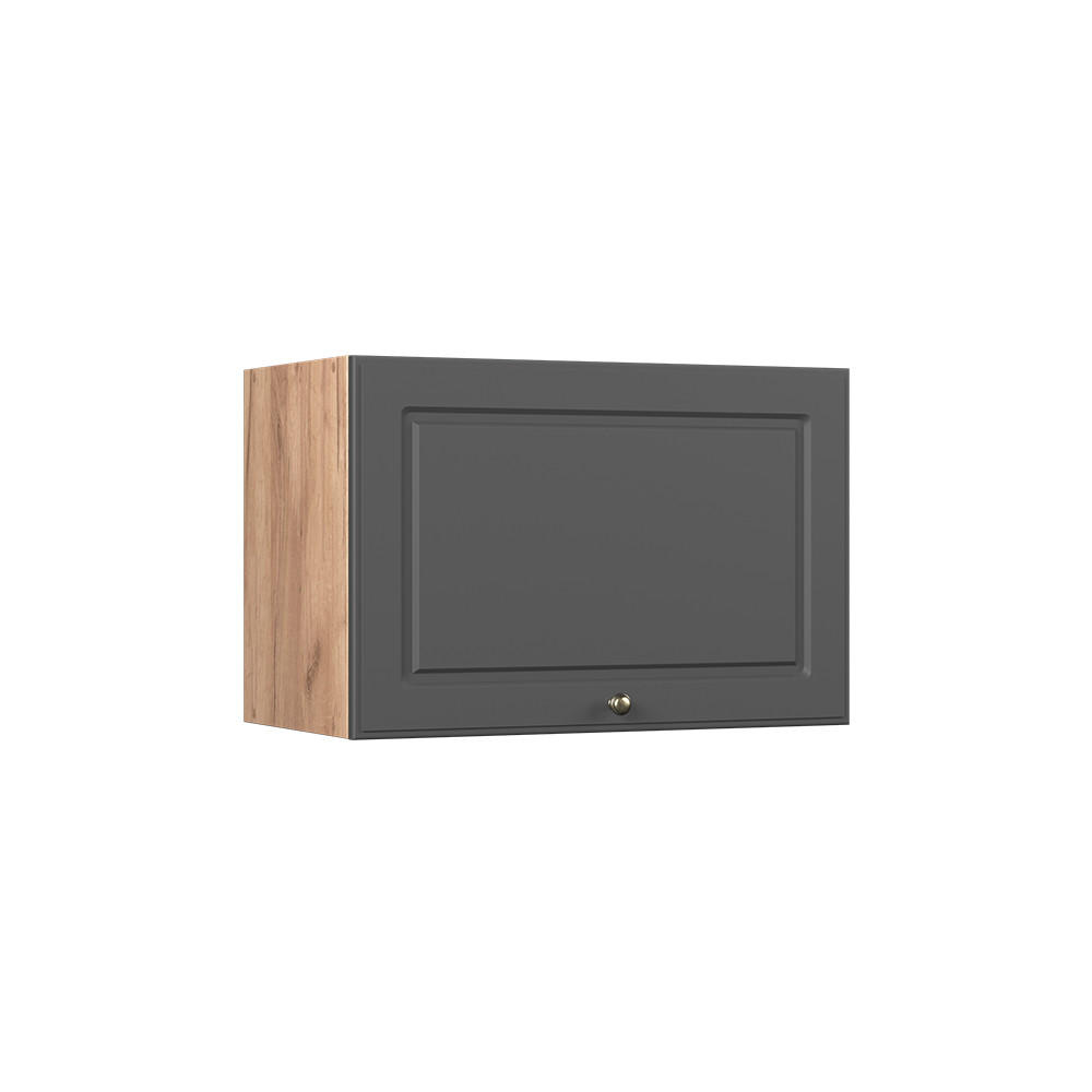 HÄNGESCHRANK Fame-Line, Anthrazit-Gold Landhaus/Goldkraft Eiche, 60 cm - Honigeiche/Anthrazit, Holzwerkstoff (60/40/34.1cm) - Vicco