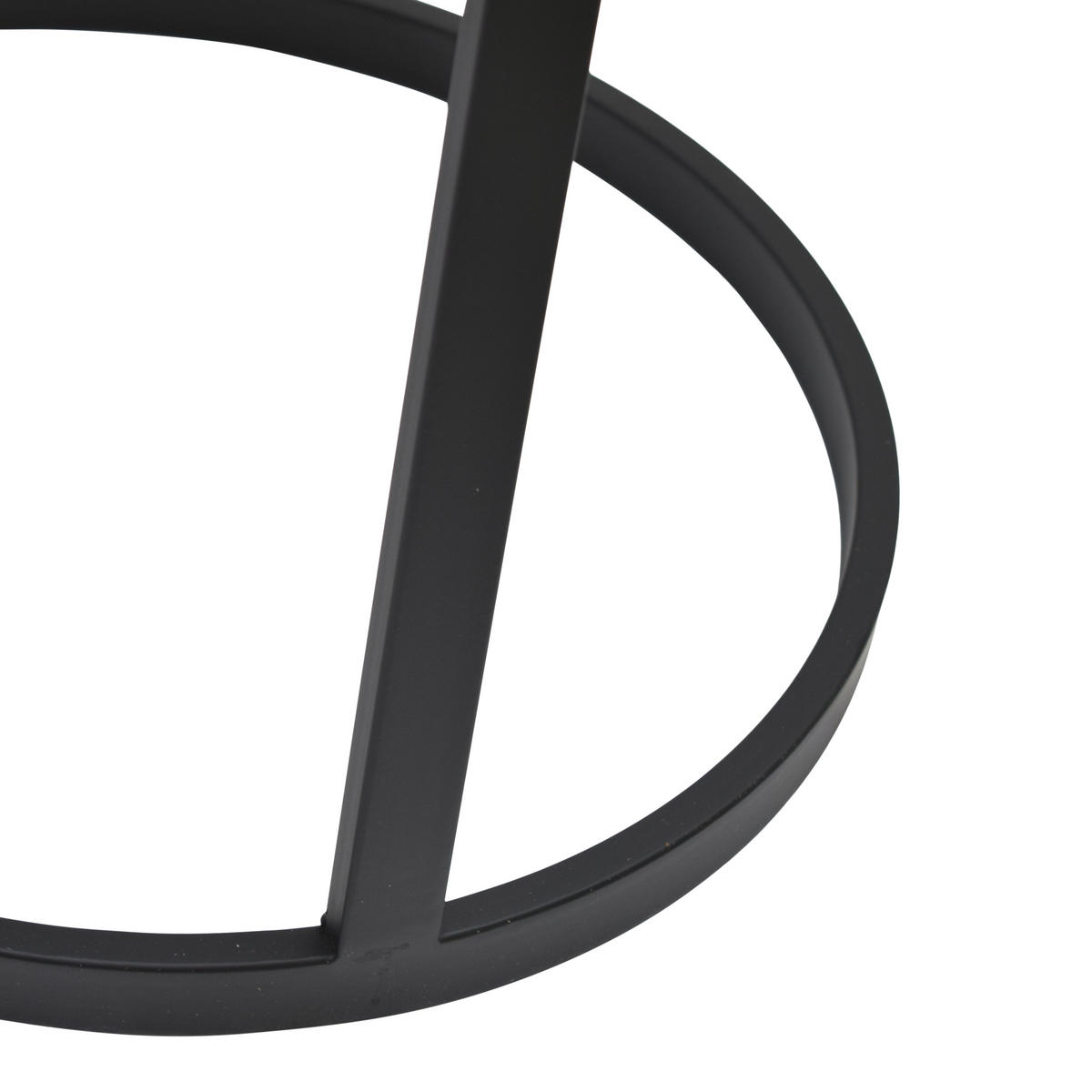 BLUMENTISCH Trippa Schwarz - Schwarz, Metall (40/40/70cm) - LOFT42