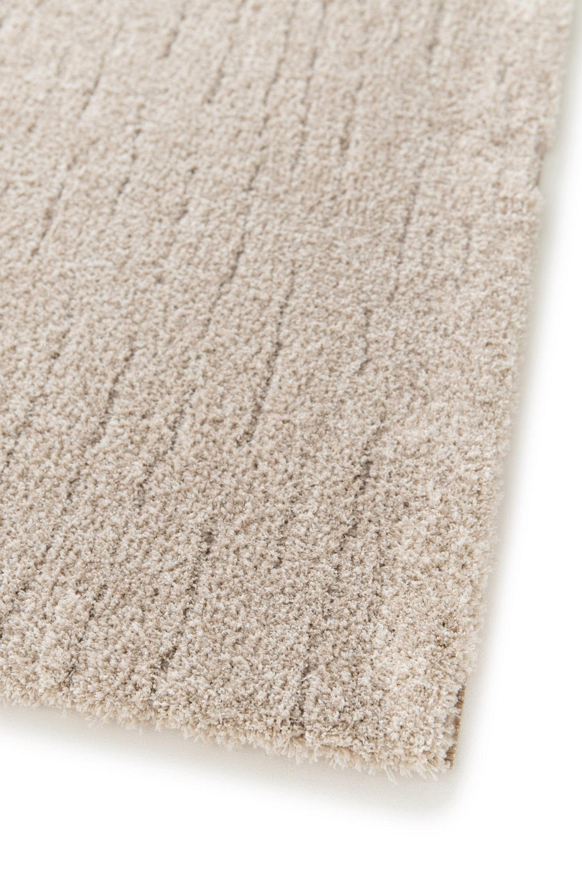 TEPPICH Design extrem weich beige - Beige, Textil (160/230cm) - AFK Living