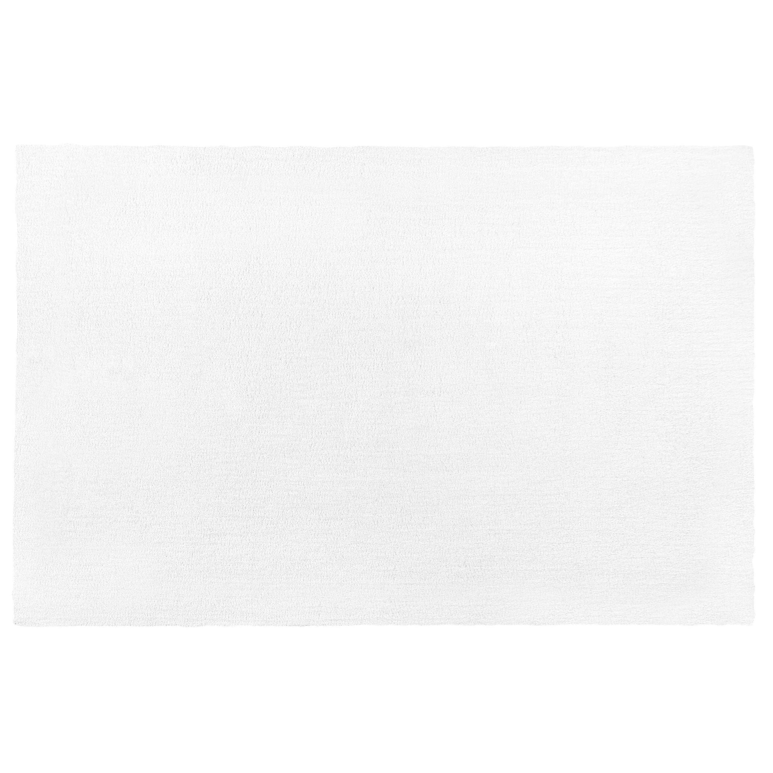 SHAGGY-TEPPICH Demre 300/200 cm - Weiß, Kunststoff (200/300cm) - Beliani