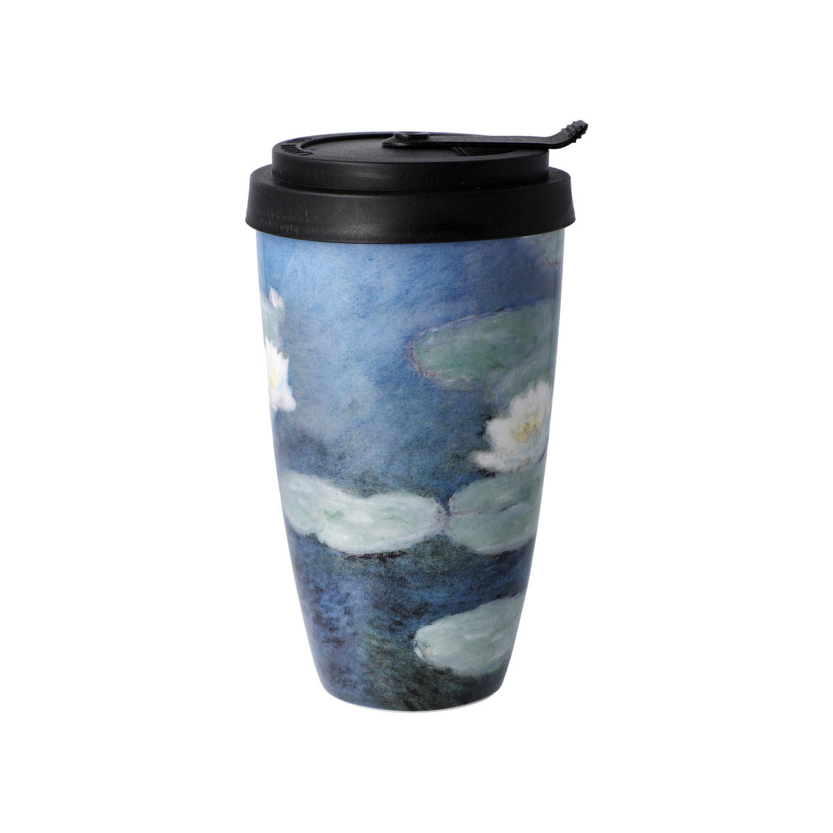KÜNSTLERBECHER To Go Claude Monet - Seerosen, Artis Orbis, Fine Bone China, Bunt, 500 ml - Multicolor, Keramik (0.5L) - Goebel