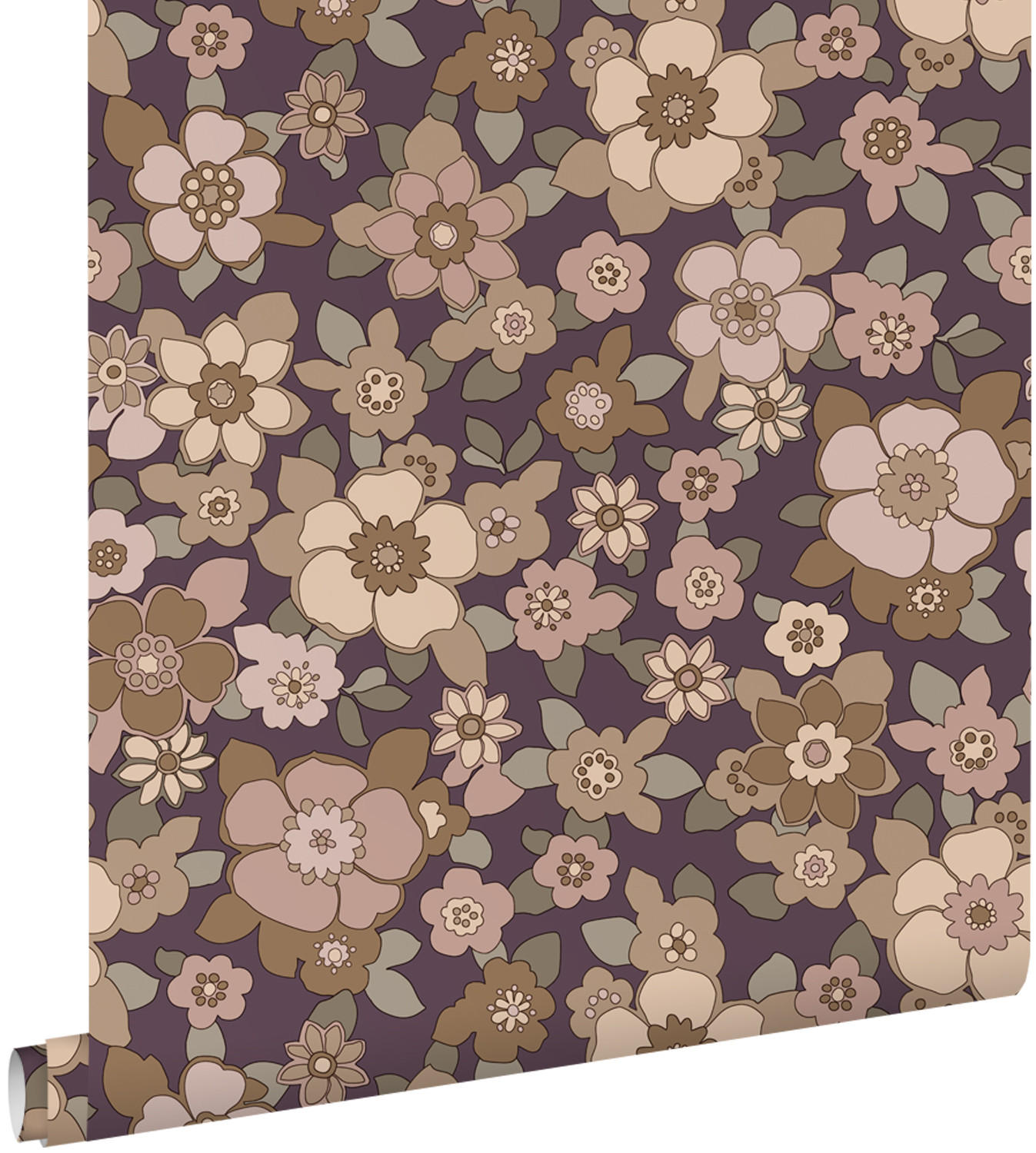 ESTAhome Tapete Lila 50x900 cm