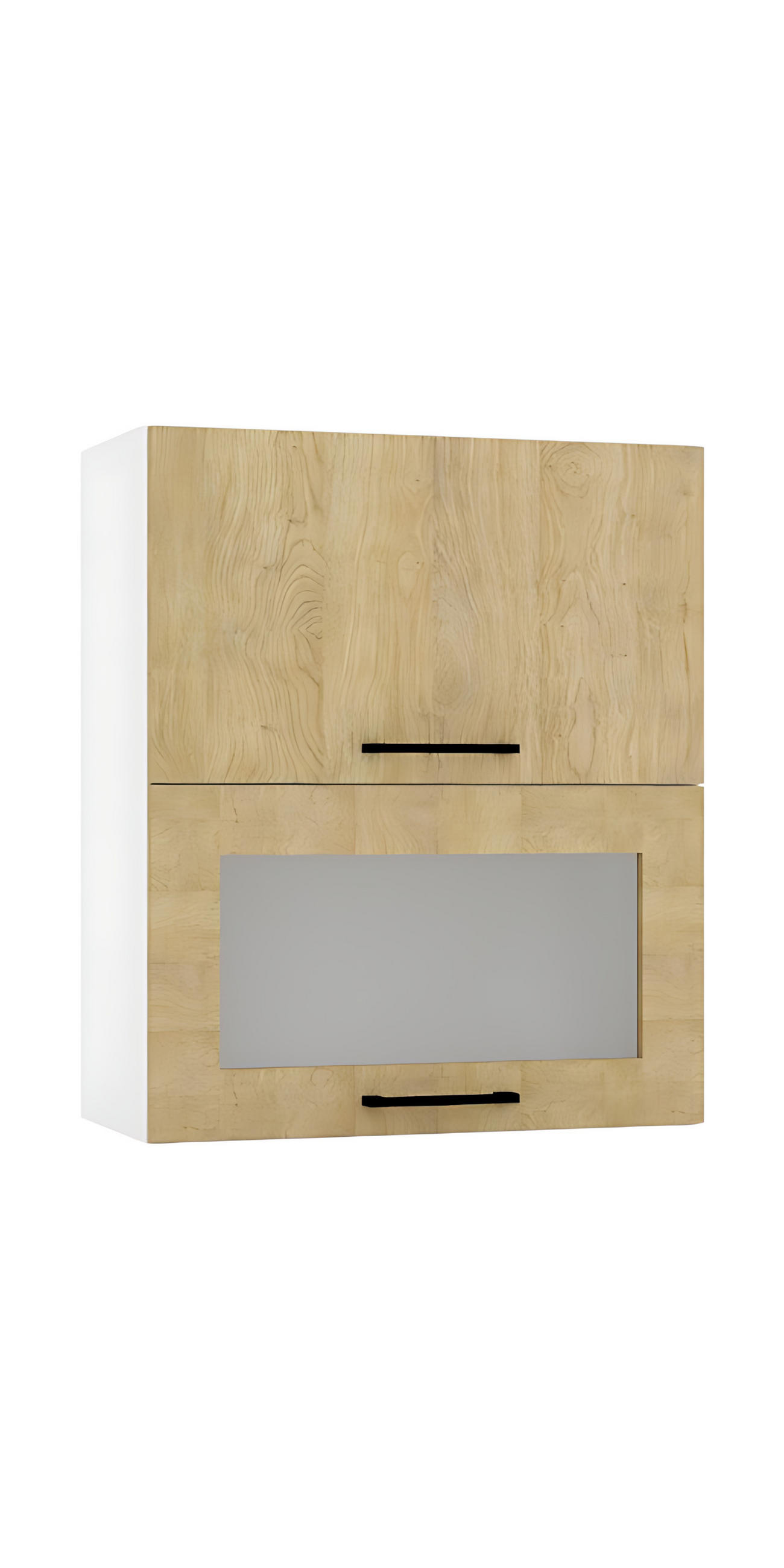 HÄNGESCHRANK W60GRF/2 SD - Dnoria - Funktionales Design Konzept - Eiche Artisan, Holz/Metall (60/72/30cm) - ROYAL24_MARKT