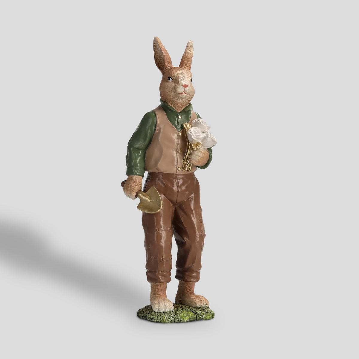 DEKOFIGUR Flapp - Grün, Kunststoff (10.5/35/9cm) - home&you