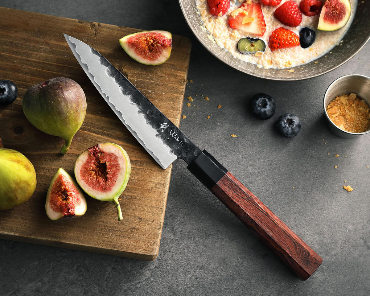 OFFICEMESSER 11,5 cm - Braun, Holz/Metall (24cm) - Wakoli