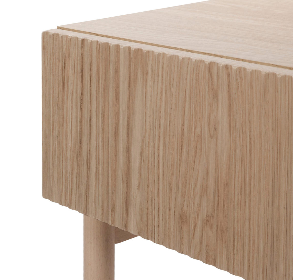 NACHTSCHRANK Nolie Eichenholzoptik - Eichefarben, Holz/Holzwerkstoff (50/39.6/31.6cm) - Selsey