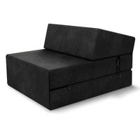 KLAPPMATRATZE SUZI - Schwarz, Textil (70/200cm) - FDM