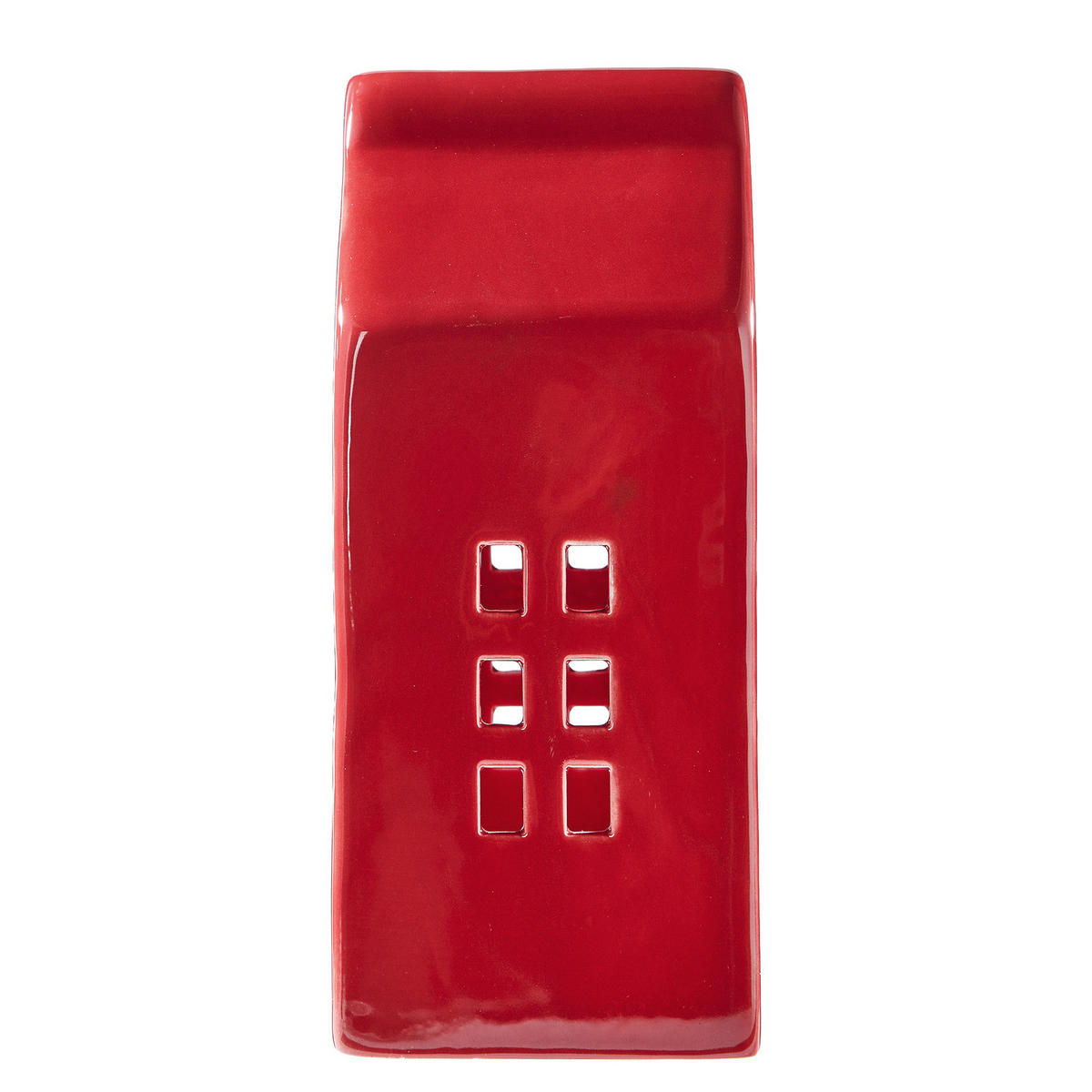 TEELICHTHAUS Delft - Rot, Keramik (8cm) - Butlers