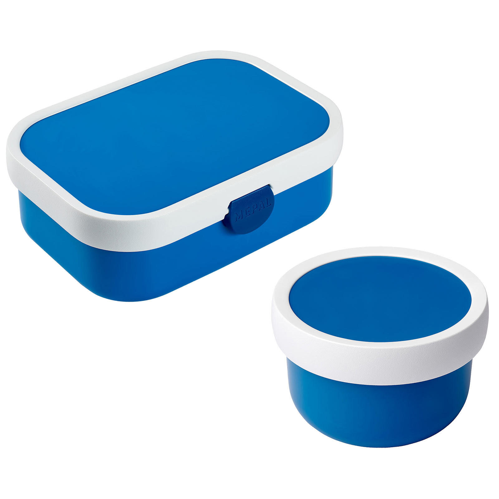 OBST- UND BENTOBOX Campus blau 300 & 750 ml - Blau, Kunststoff (1/1/1cm) - Mepal