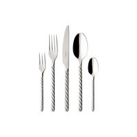 TAFELBESTECK Montauk silber 180er Set - Silberfarben, Metall - Villeroy & Boch
