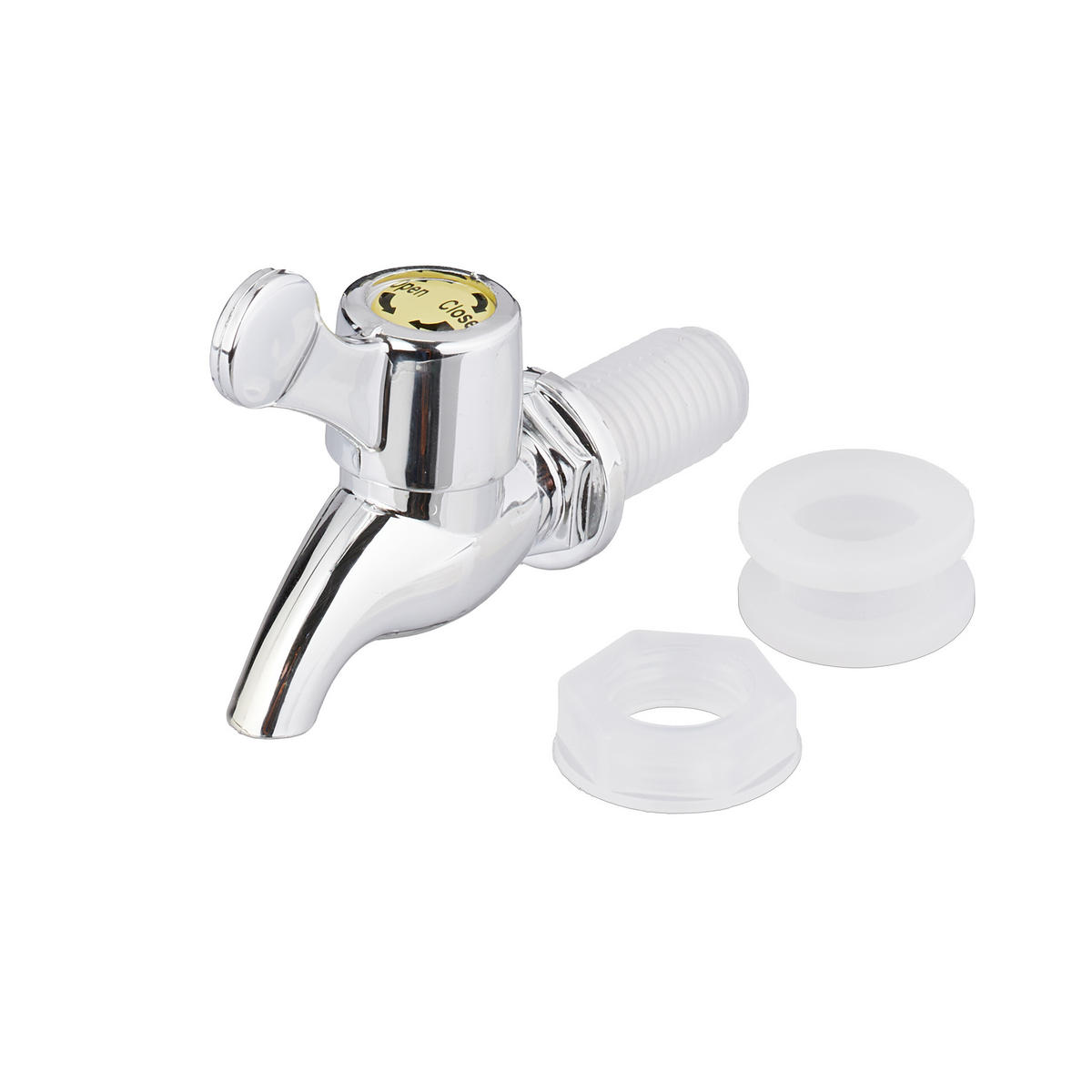 2XDÁVKOVAČ nápojov - priehľadné, kov/plast (3.5L) - Relaxdays