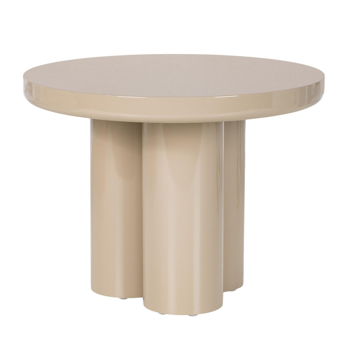 COUCHTISCH - Creme, Holzwerkstoff (90/90/34cm) - home24