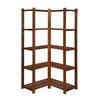 ECKREGAL PINEPEAK 170x85x38cm 5 Fachboden 1,2cm dickes Kiefernholz Braun - Braun, Holz (85/170/38cm) - PROREGAL