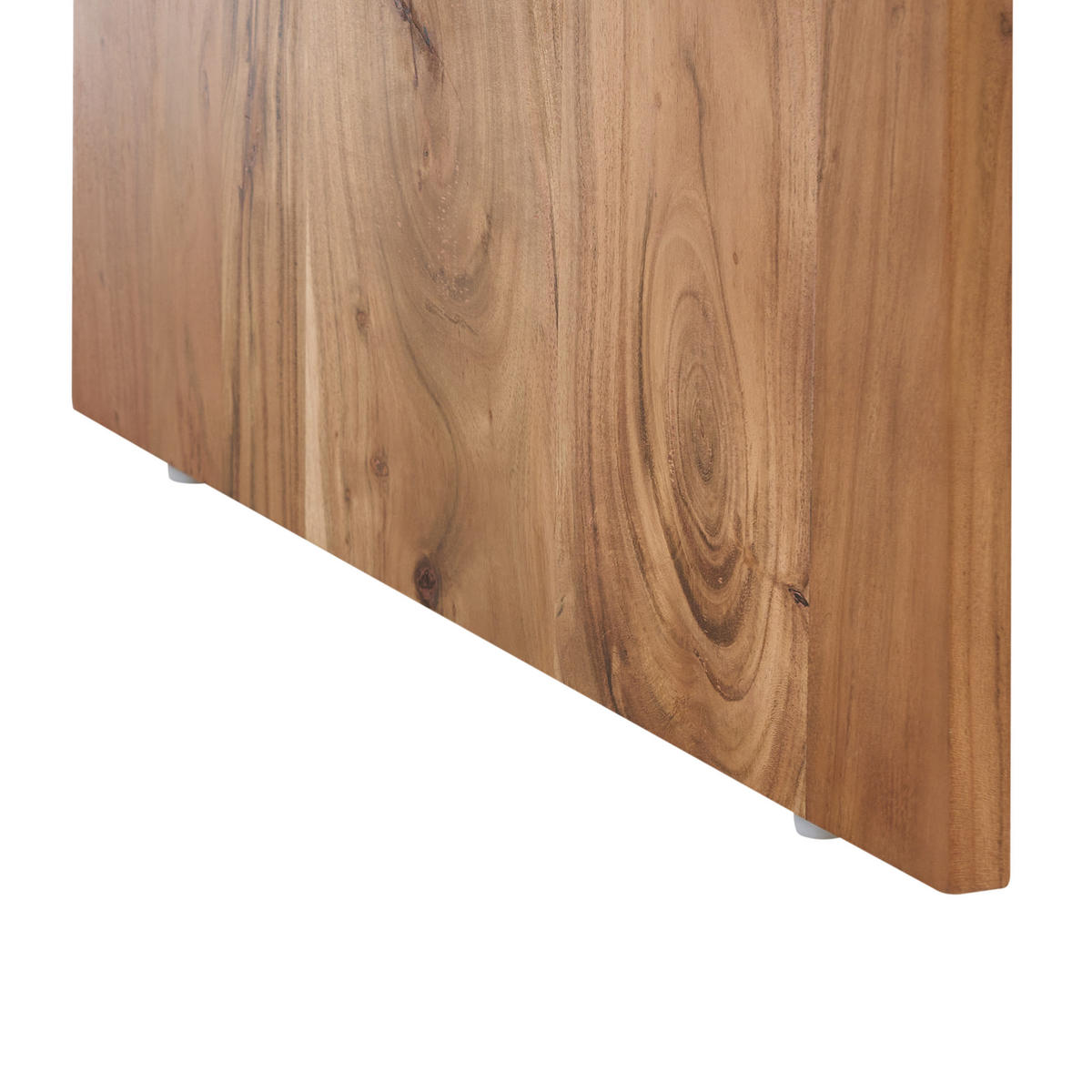 JÍDELNÍ STŮL Akáciové dřevo světle hnědý 180/90 cm Skye - světle hnědá, dřevo (90/180/77cm) - Beliani