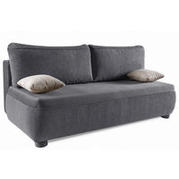 SOFA Grau Adi - Grau, Holzwerkstoff (211/88/211cm) - Sepro Meble