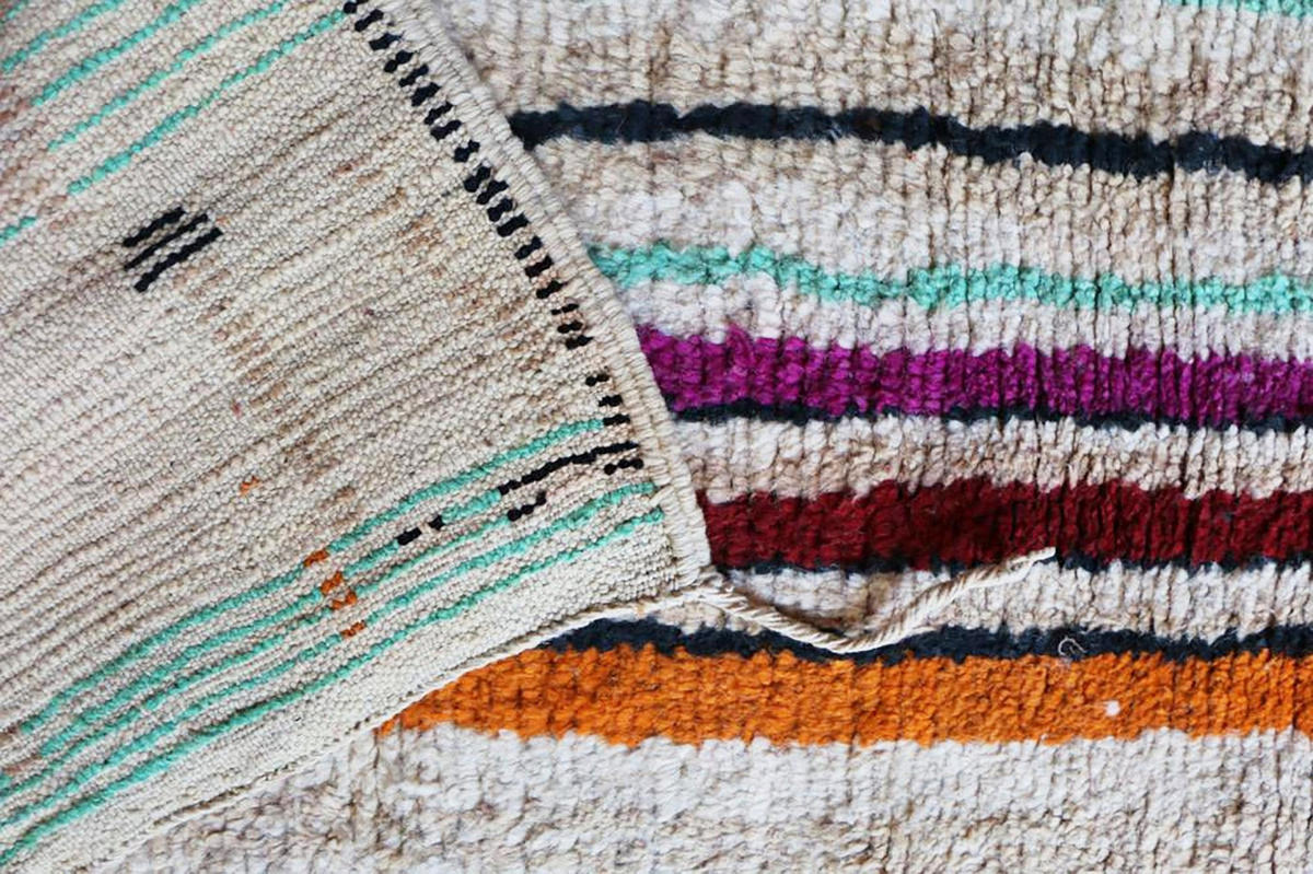 BERBERTEPPICH aus reiner Wolle 75x 378 cm - Multicolor, Naturmaterialien (75/378cm) - AFK Living