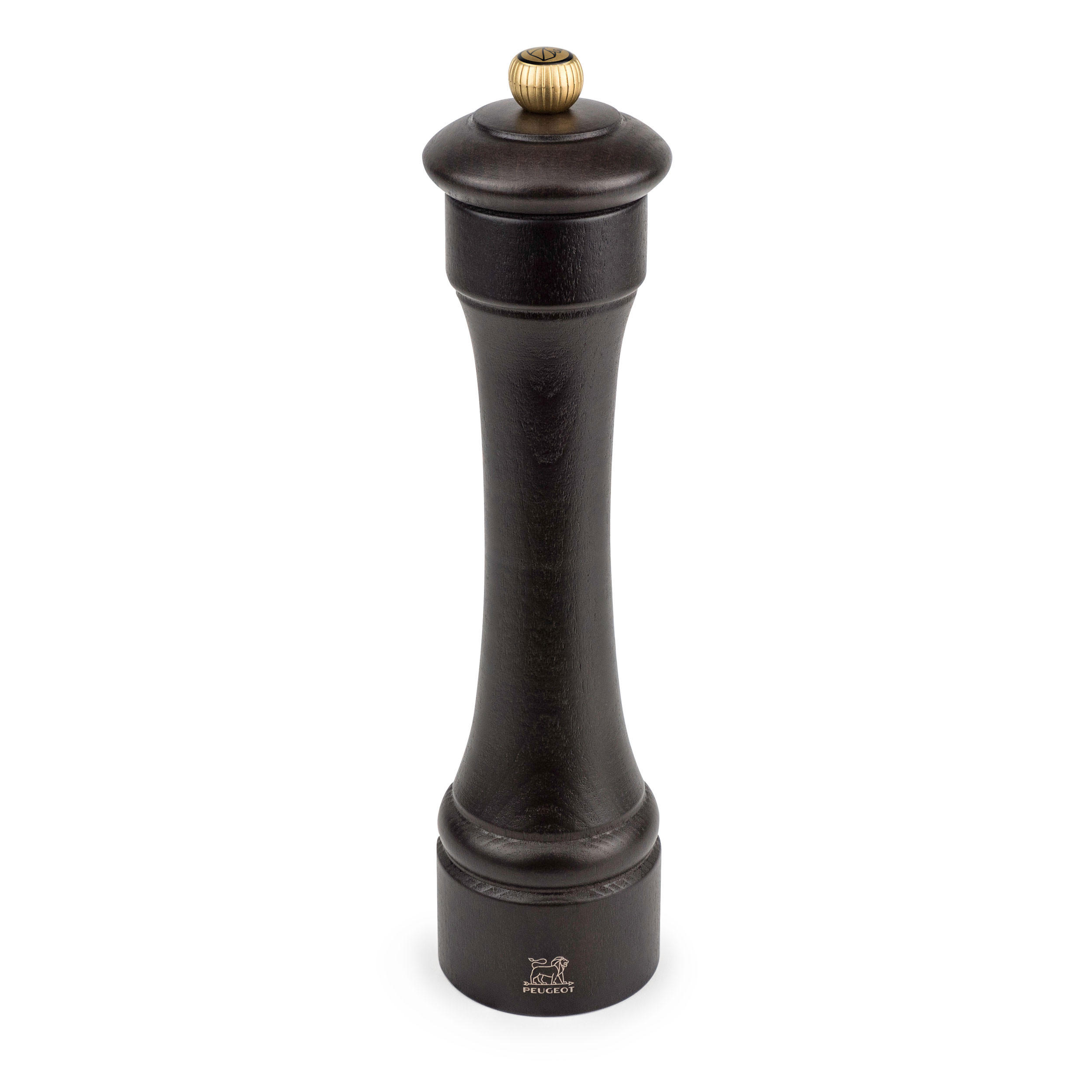 PFEFFERMÜHLE Hostellerie 22cm Buchenholz Schokolade Stahlmahlwerk - Braun, Holz (5.3/22/5.3cm) - PEUGEOT