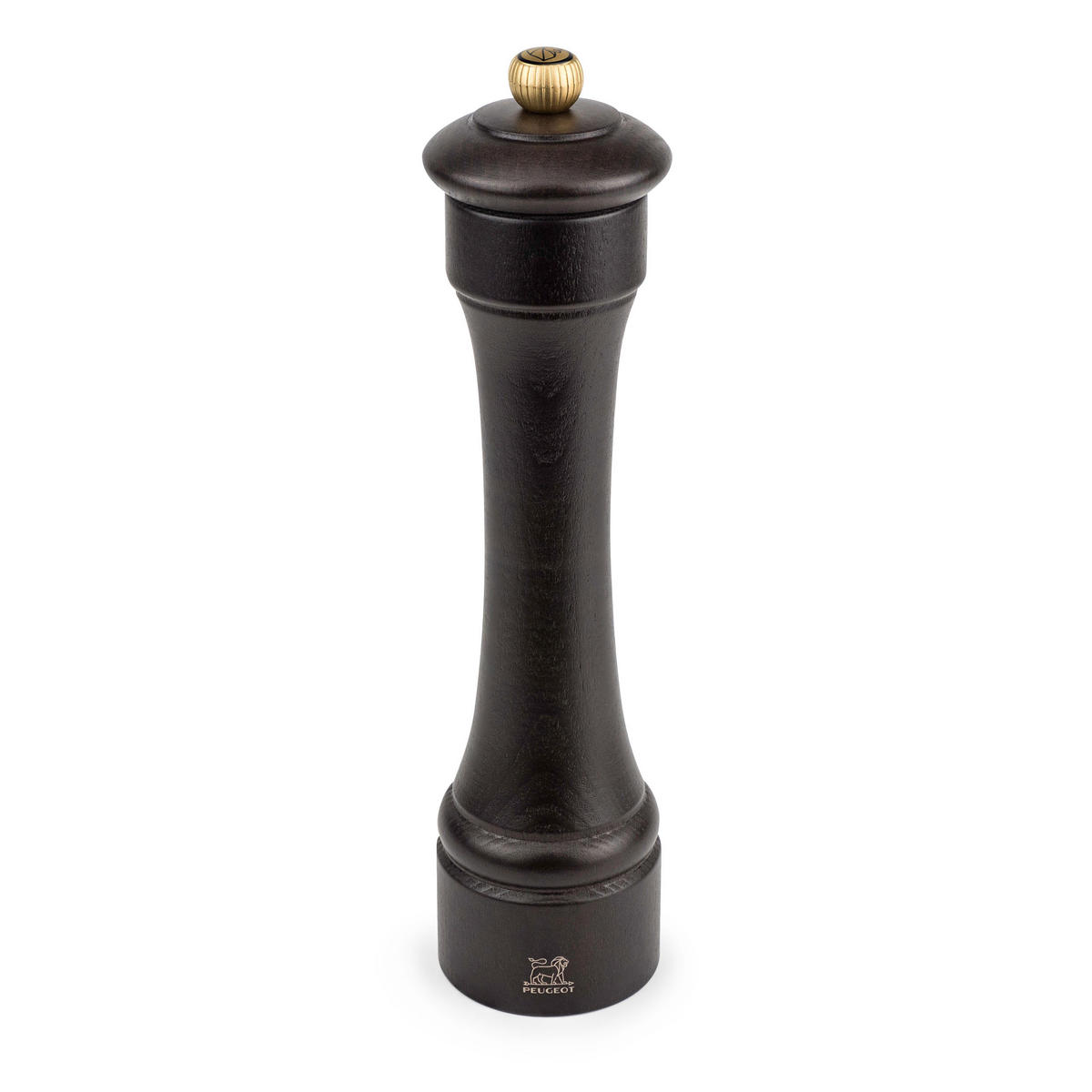 PFEFFERMÜHLE Hostellerie 22cm Buchenholz Schokolade Stahlmahlwerk - Braun, Holz (5.3/22/5.3cm) - PEUGEOT