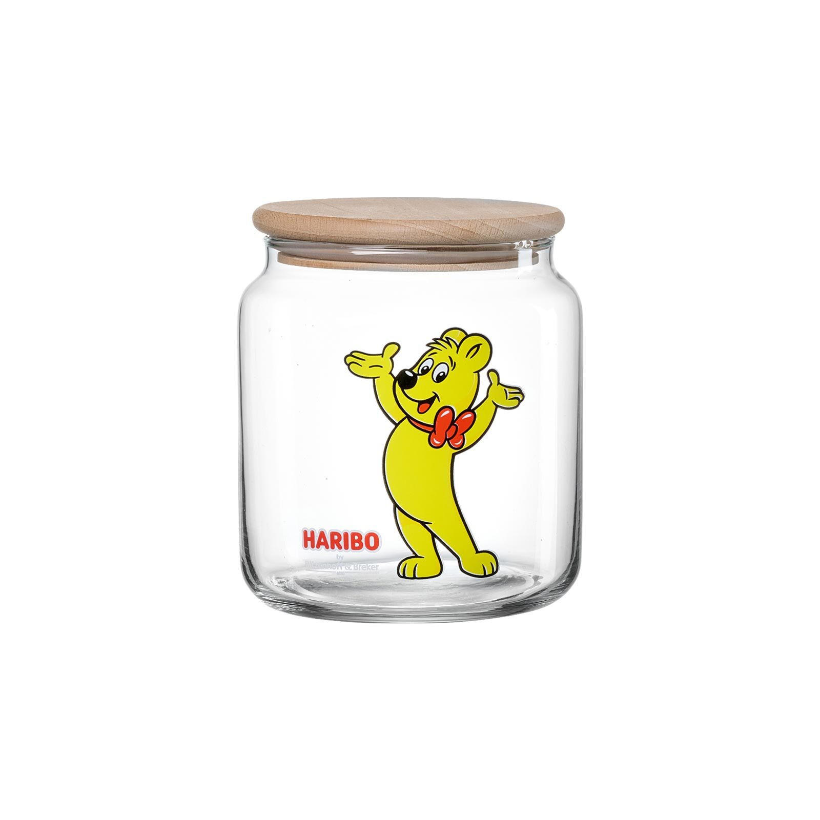 DOSE HANDS UP Haribo bunt ø 12 cm - Multicolor, Glas (12/13/12cm) - Ritzenhoff Breker