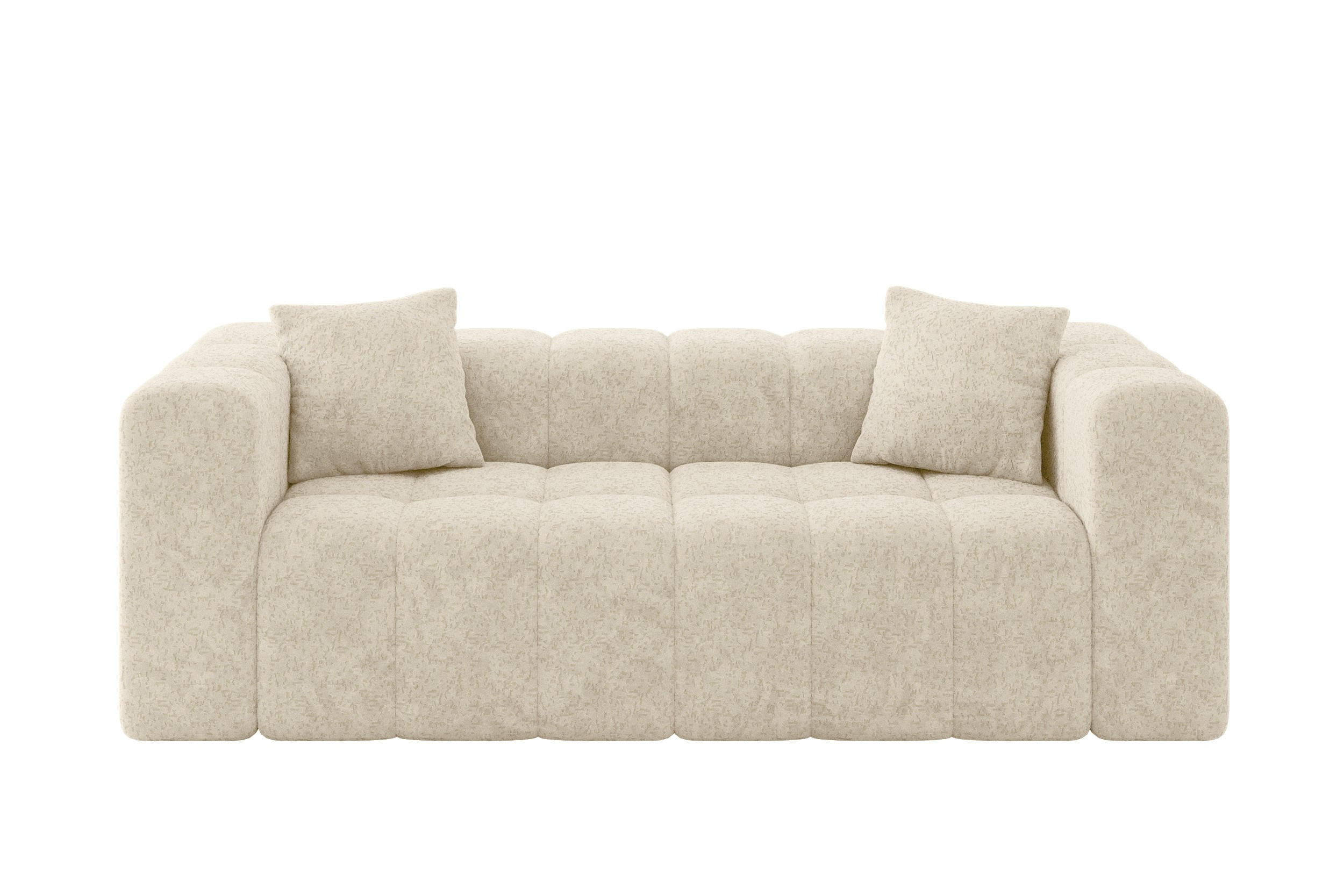 Altdecor Sofa Ecru 232x71x90 cm
