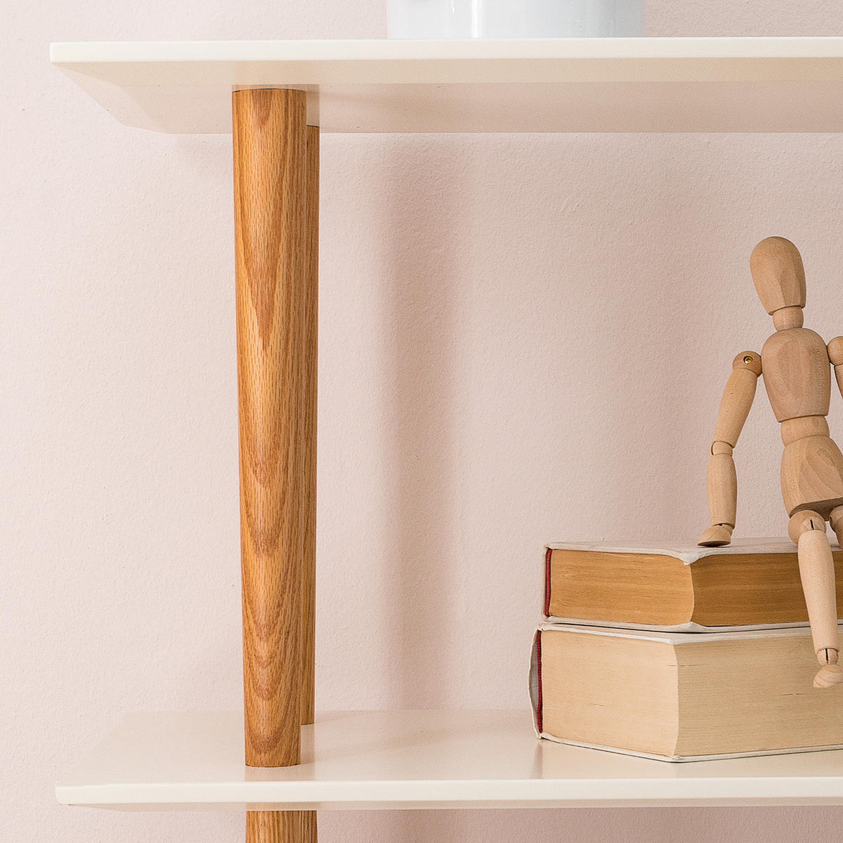 REGAL - Weiß, Holz (160/168/39cm) - home24