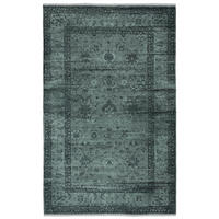 VINTAGE-TEPPICH Grün 80x150 cm - Grün, Textil (80/150cm) - Tesso Living