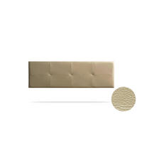 KOPFTEIL gepolstert ALTEA Kunstleder 90x50x5 cm - Gold - Moonia - Goldfarben, Holz (90/5/50cm)