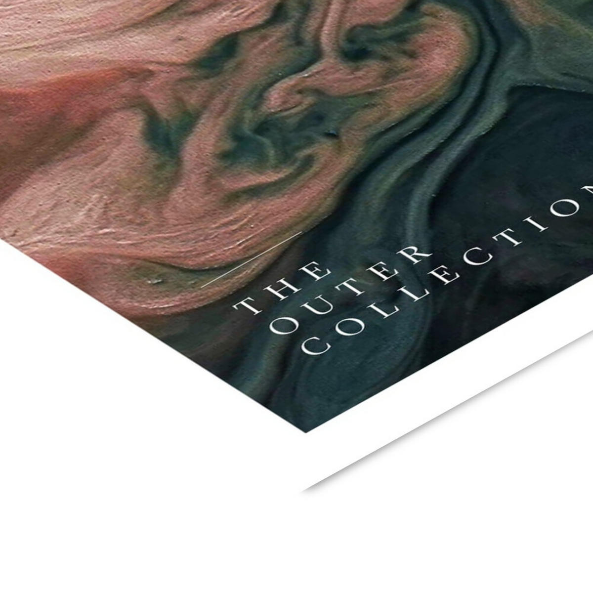 POSTER mit Rahmen Arch Atelier - The Outer Collection – 003 - Pink/Eichefarben, Holz/Papier (70/100cm) - Poster&Frame
