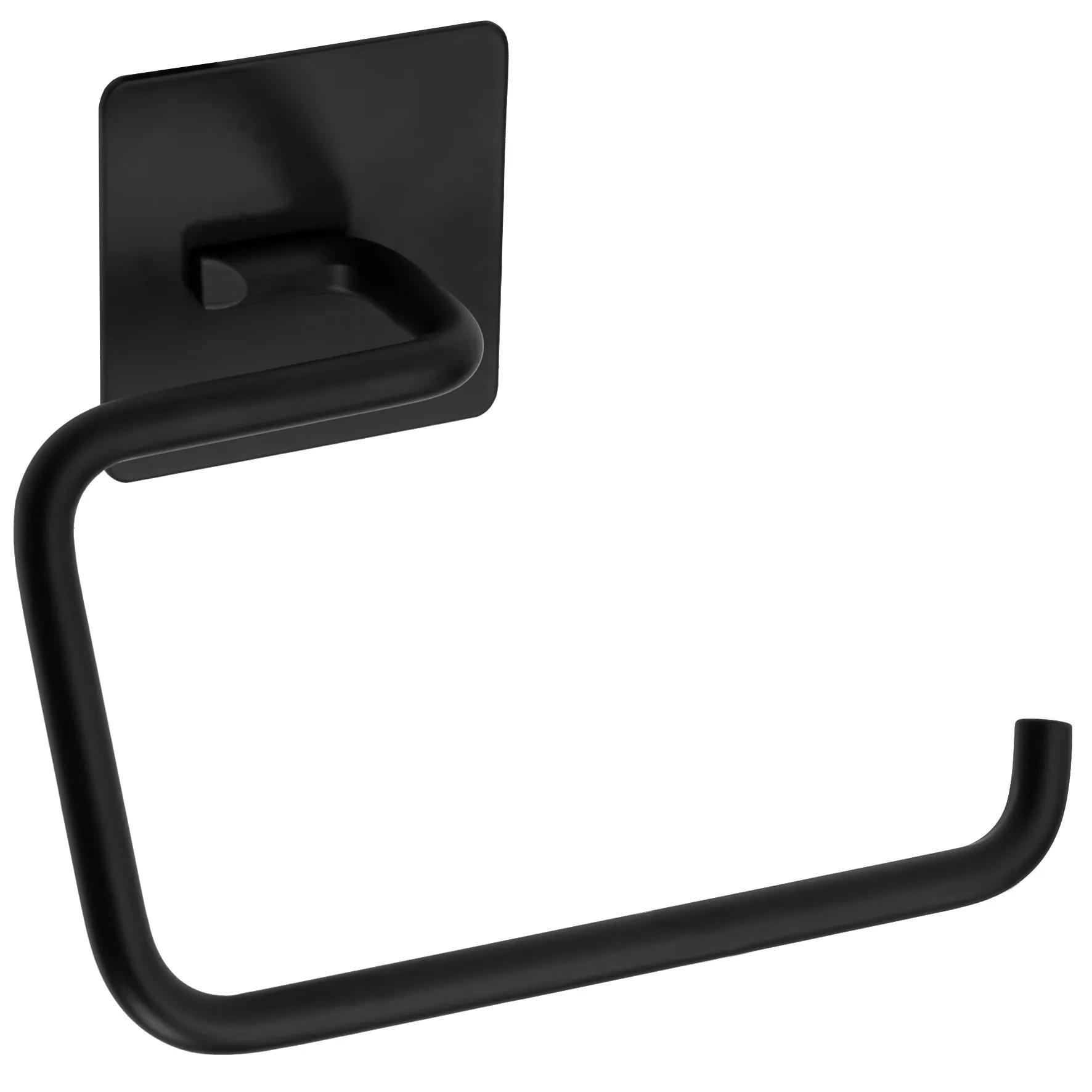 HALTER Für Toilettenpapier Rea Black 322191a Moon - Schwarz, Metall (8/10/14.5cm) - REA