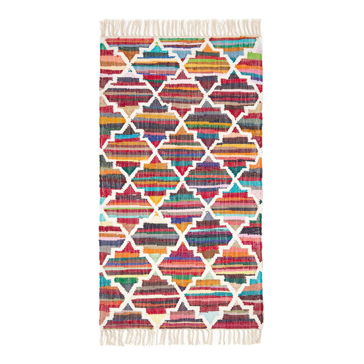 FLICKENTEPPICH Amsterdam 120/170 cm - Multicolor, Textil (120/170cm) - Homescapes