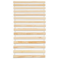 LATTEN-/ROLLROST 80X200 CM - Naturfarben, Holz (80/200cm) - IDIMEX
