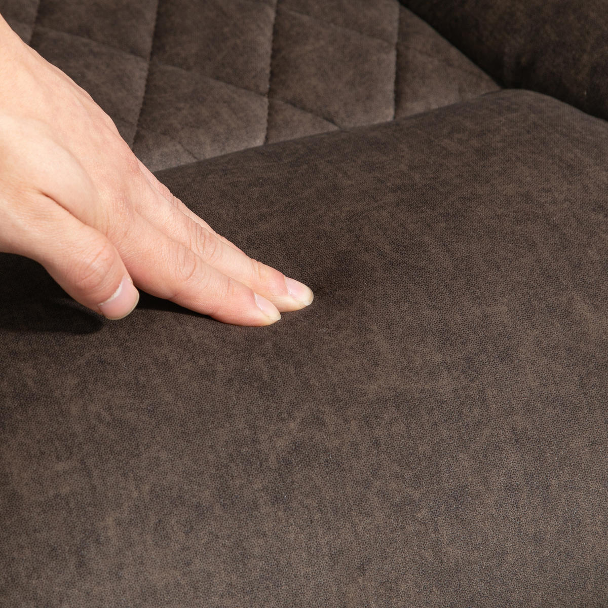 DREHSTUHL DE-11752 70/70/114-122 cm Braun - Braun, Textil (70/122/70cm) - ComfortXL