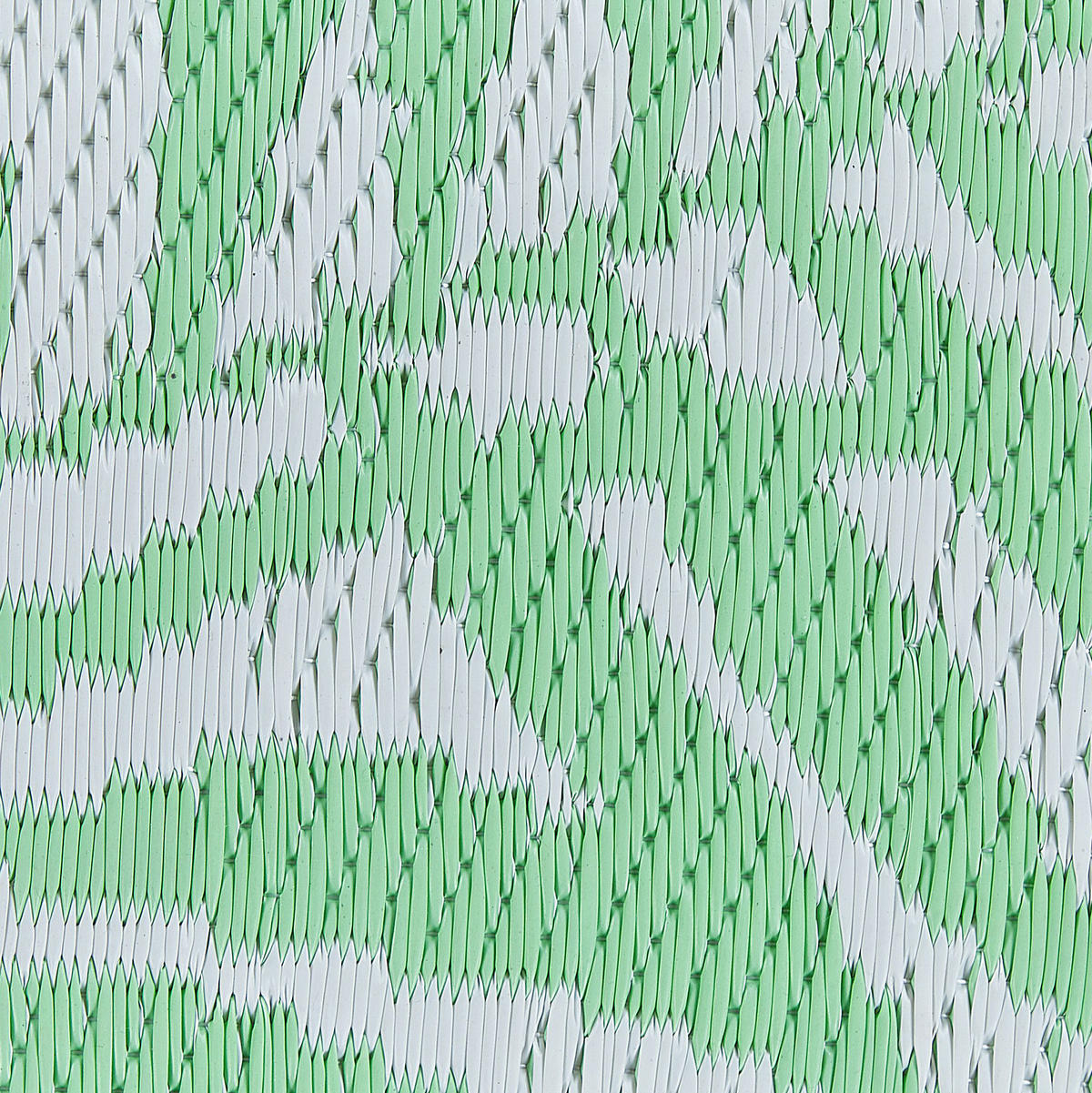 OUTDOOR-TEPPICH Kota 180/120 cm - Hellgrün, Kunststoff (120/180cm) - Beliani