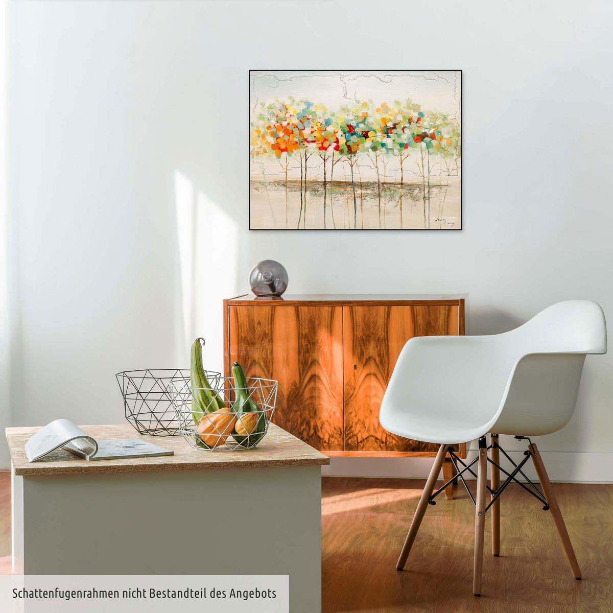 ÖLGEMÄLDE 80/60 cm - Multicolor, Holz/Textil (80/60cm) - KUNSTLOFT