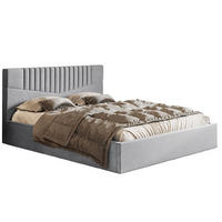 BETT Grau OLDO 7 Mit Bettkasten 120x200 cm - Grau, Textil (120/200cm) - Sepro Meble